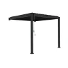 Mirador Classic overkapping muur 300 x 300 cm antraciet