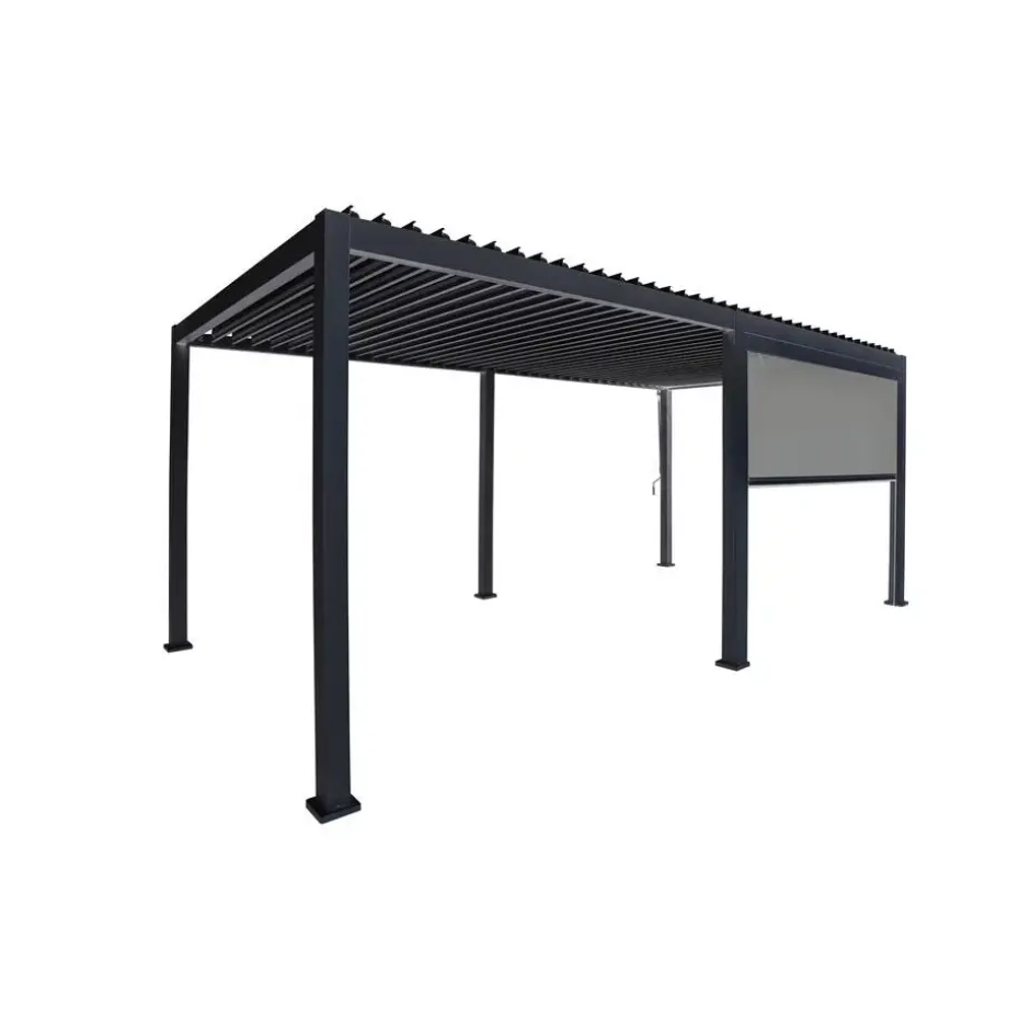 Mirador pull down zijscherm 3M windscherm antraciet
