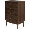 MISOU Ladekast 4 lades Tiffany - Bruin