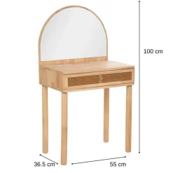 MISOU Make up tafel - Bruin