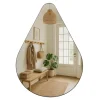 MISOU Spiegel Druppel Design Britta - Zwart