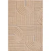 Modern Japandi Vloerkleed - Roze - Boho Scandinavisch - 200x290 cm Laagpolig