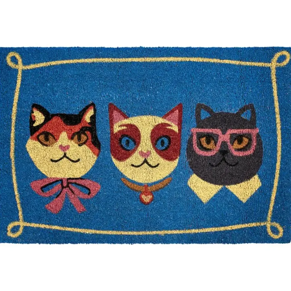 MOJICAP - Deurmat - Meerkleurig - 60 x 90 cm - Kokos