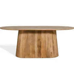 Mokka Eettafel Lichtbruin 180cm