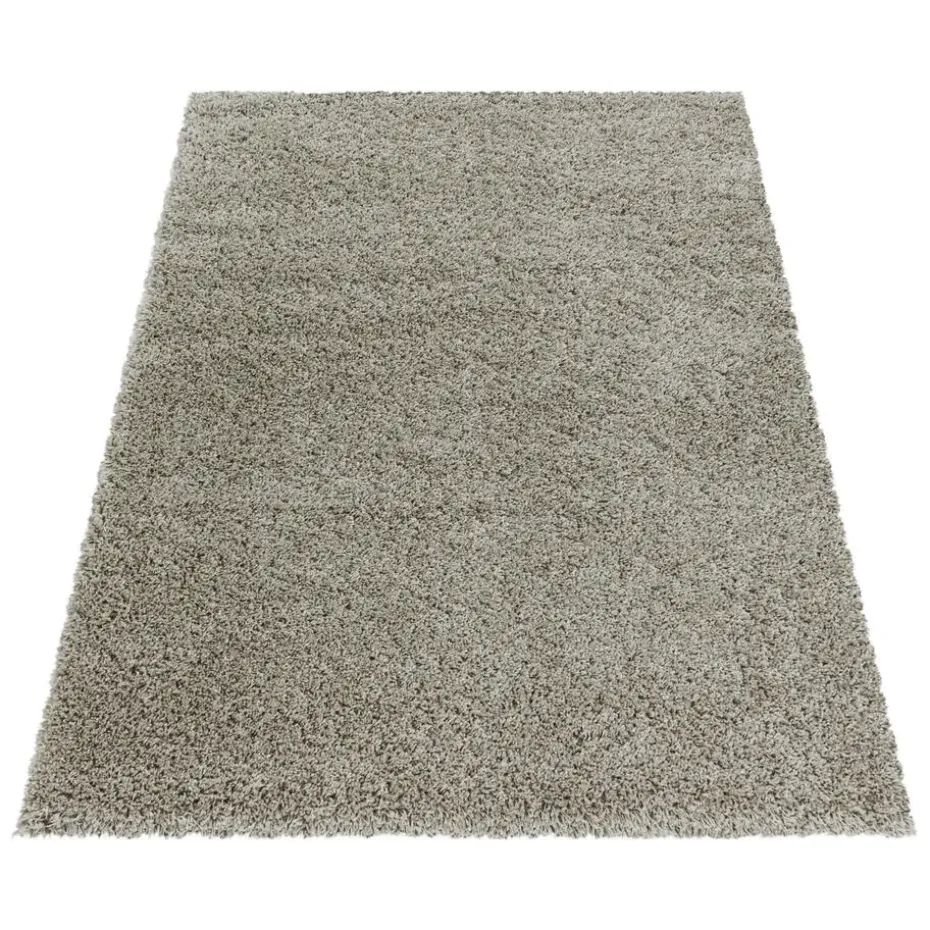 Monaco Soft Shaggy Hoogpolig Vloerkleed Beige - 300x400 CM