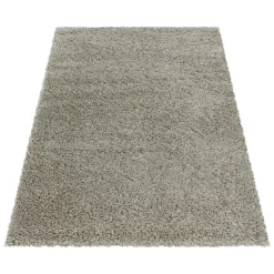 Monaco Soft Shaggy Hoogpolig Vloerkleed Beige - 140x200 CM