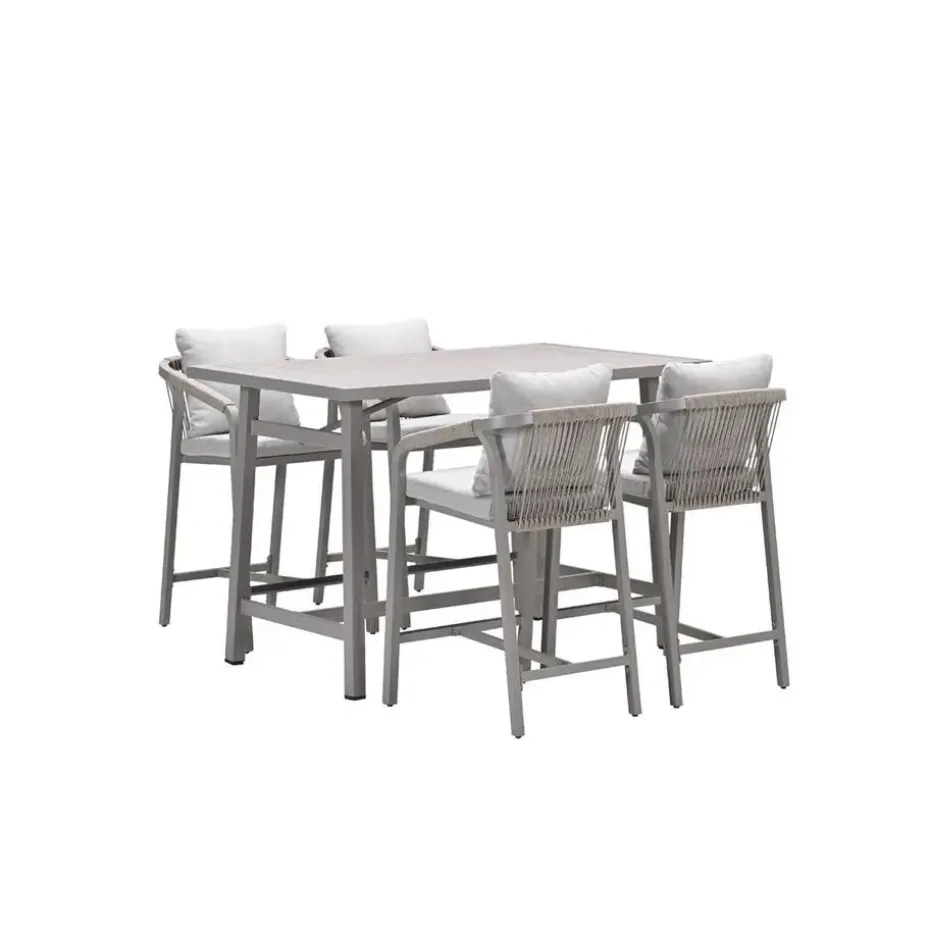 Monti barset - 5-dlg.- taupe - rope grey sand - valley sand