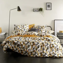 Moodit Dekbedovertrek Odil Marble - Tweepersoons - 200 x 220 cm - Katoen
