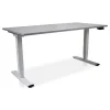 MRC COMFORT elektrisch ARBO zit-sta bureau - 180x80cm - wit - grijs