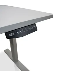 MRC COMFORT elektrisch ARBO zit-sta bureau - 180x80cm - wit - grijs