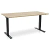 MRC COMFORT elektrisch zit sta bureau - 180x80 - robuust eiken