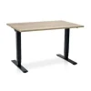 MRC COMFORT elektrisch zit sta bureau - 140x80 - robuust eiken