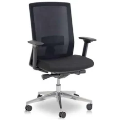 MRC COMFORT Set - Zit-sta bureau + stoel - 140x80 - robuust eiken