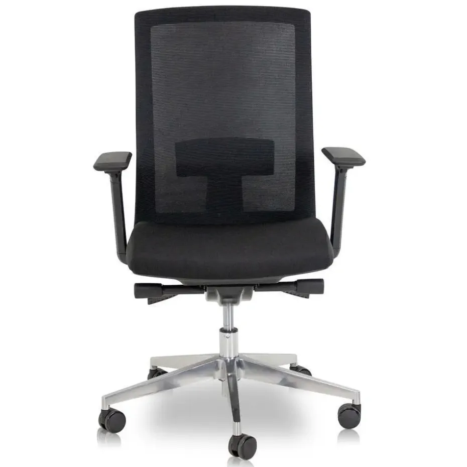 MRC COMFORT Set - Zit-sta bureau + stoel - 160x80 - robuust eiken
