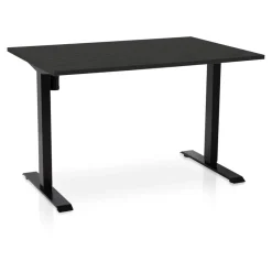 MRC EASY elektrisch ARBO zit-sta bureau - 120x80cm - zwart - zwart eiken