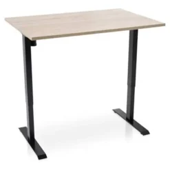 MRC EASY elektrisch ARBO zit-sta bureau - 120x80 cm - midden eiken
