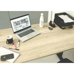 MRC EASY elektrisch ARBO zit-sta bureau - 160x80 cm - robuust eiken