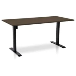 MRC EASY elektrisch ARBO zit-sta bureau - 160x80 cm - bruin eiken