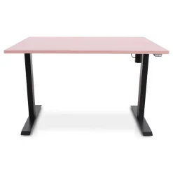 MRC EASY Zit-Sta Bureau – Elektrisch Verstelbaar – 140x80 cm – Blad Dusty Rose