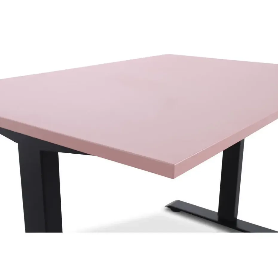 MRC EASY Zit-Sta Bureau – Elektrisch Verstelbaar – 140x80 cm – Blad Dusty Rose