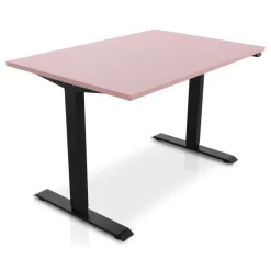 MRC EASY Zit-Sta Bureau – Elektrisch Verstelbaar – 140x80 cm – Blad Dusty Rose