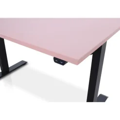 MRC EASY Zit-Sta Bureau – Elektrisch Verstelbaar – 120x80 cm – Blad Dusty Rose