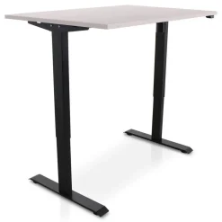 MRC EASY Zit-Sta Bureau – Elektrisch Verstelbaar – 120x80 cm – Blad Sand Grey