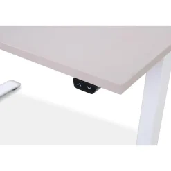 MRC EASY Zit-Sta Bureau – Elektrisch Verstelbaar – 120x80 cm – Blad Sand Grey