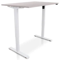 MRC EASY Zit-Sta Bureau – Elektrisch Verstelbaar – 120x80 cm – Blad Sand Grey
