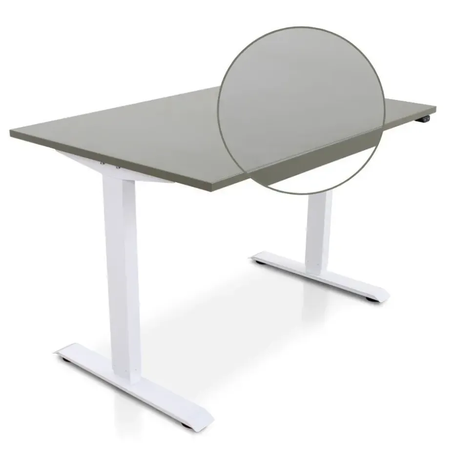 MRC EASY Zit-Sta Bureau – Elektrisch Verstelbaar – 140x80 cm – Blad Forest Green