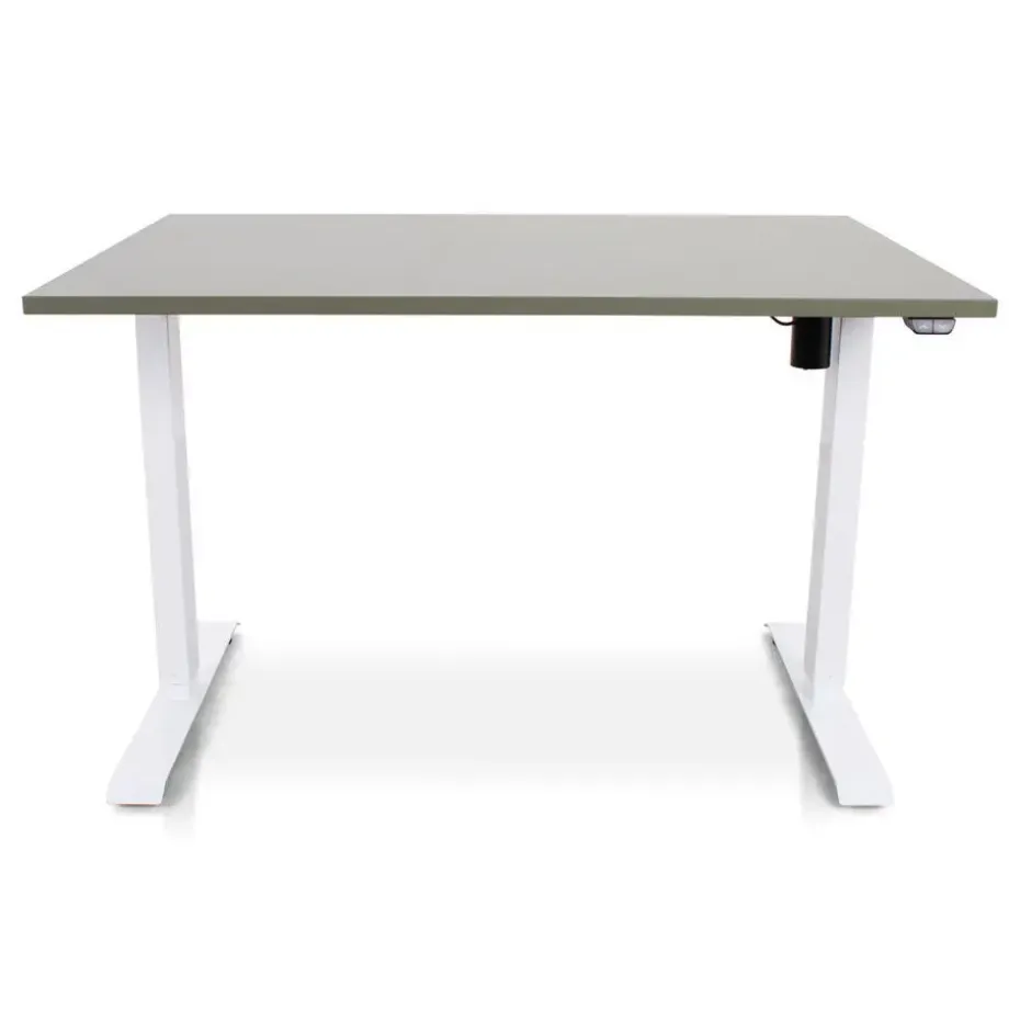 MRC EASY Zit-Sta Bureau – Elektrisch Verstelbaar – 140x80 cm – Blad Forest Green