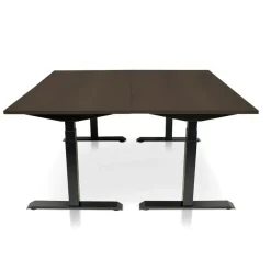MRC PRO elektrisch ARBO zit-sta bureau - 140x80 cm - bruin eiken