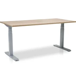 MRC PRO elektrisch ARBO zit-sta bureau - 160x80 cm - midden eiken