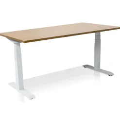 MRC PRO elektrisch ARBO zit-sta bureau - 120x80 cm - havanna
