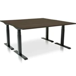 MRC PRO-L 2.0 elektrisch ARBO zit-sta bureau - 120x80 - bruin eiken