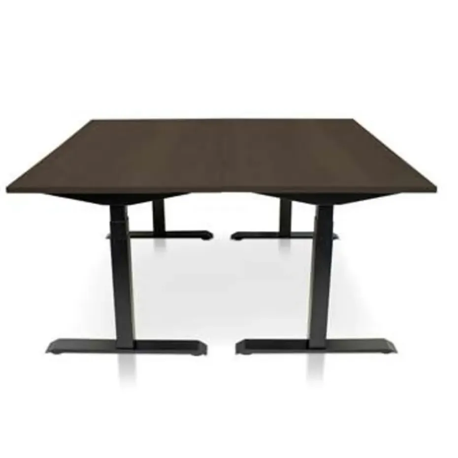 MRC PRO-L 2.0 elektrisch ARBO zit-sta bureau - 120x80 - bruin eiken
