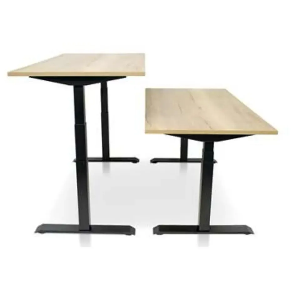 MRC PRO-L 2.0 elektrisch ARBO zit-sta bureau - 160x80 - robuust eiken