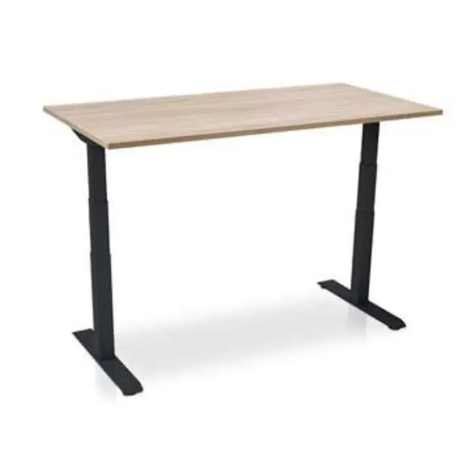 MRC PRO-L 2.0 NEN-EN 527 elektrisch ARBO zit-sta bureau - 120x80 - midden eiken