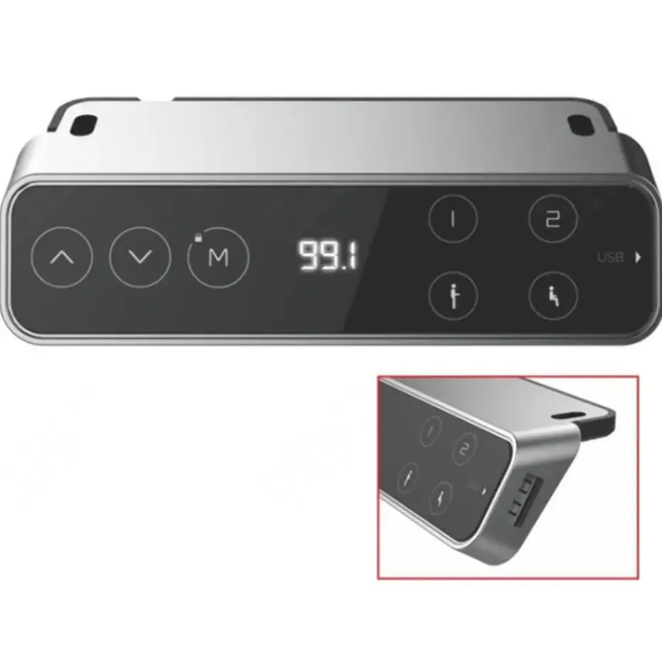 MRC PRO-L elektrisch ARBO zit-sta bureau - 180x80 - havanna