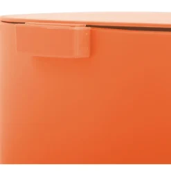 MSV kleine badkamer/toilet pedaalemmer - oranje - 3L - 15 x 27cm