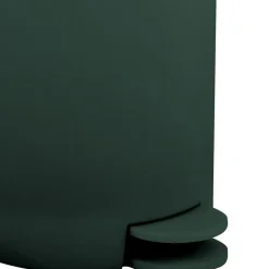 MSV kleine Pedaalemmer - kunststof - donkergroen - 3L - 27 cm