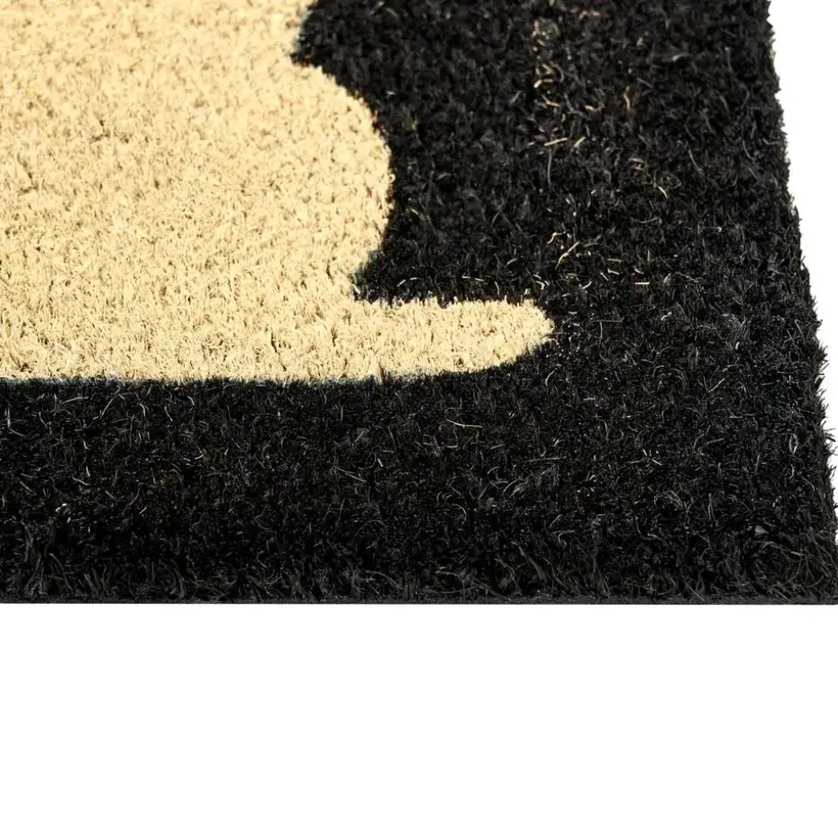 NAPALIT - Deurmat - Zwart - 60 x 90 cm - Kokos