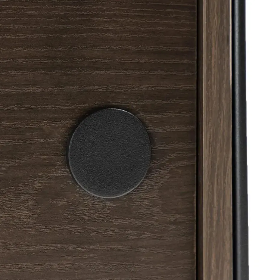Nest living Marcus Hangende Houten Wandkast Walnoot - 122 x 35 cm