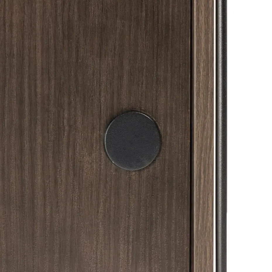 Nest living Marcus Hangende Houten Wandkast Walnoot - 60 x 35 cm