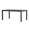Nest outdoor Grace Uitschuifbare Tuintafel Zwart - 160 tot 240 x 100 cm