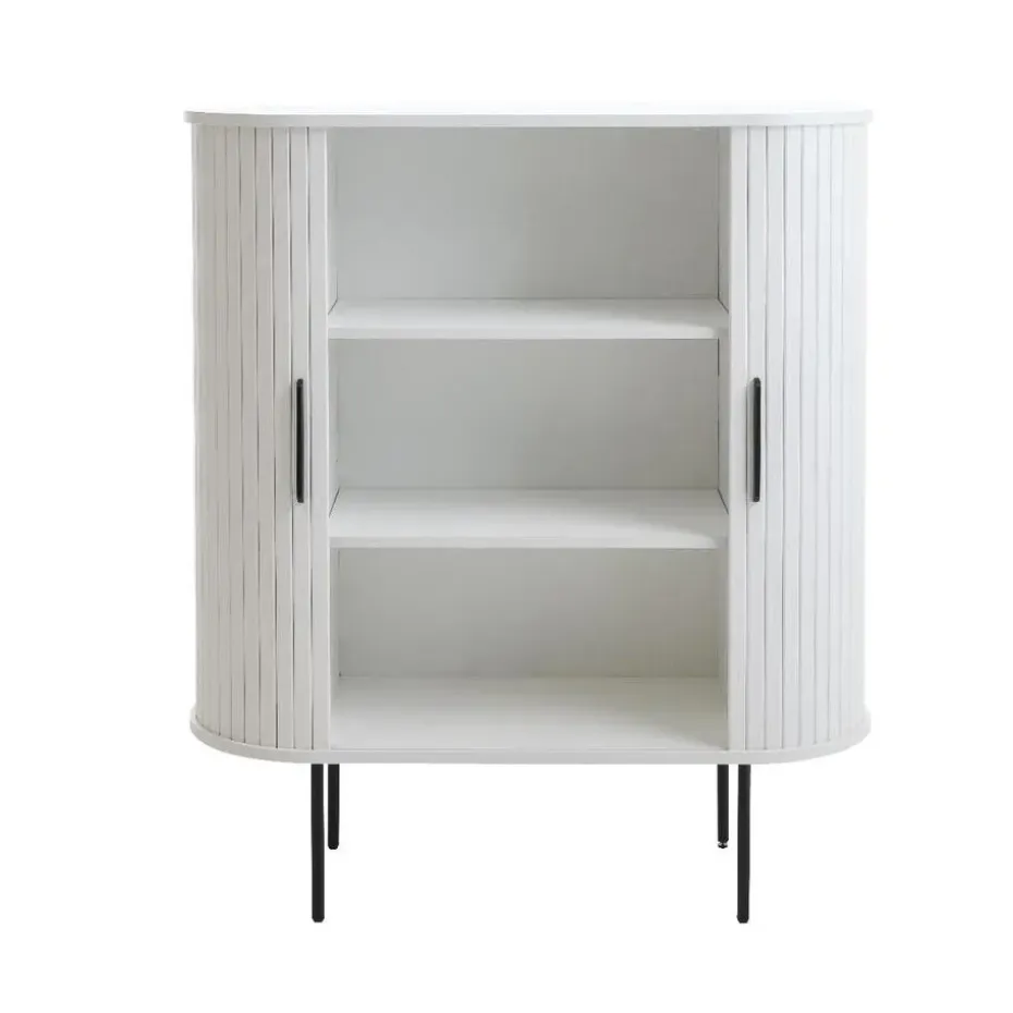 Nordic Home - Kelly wandkast hout - wit