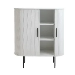 Nordic Home - Kelly wandkast hout - wit