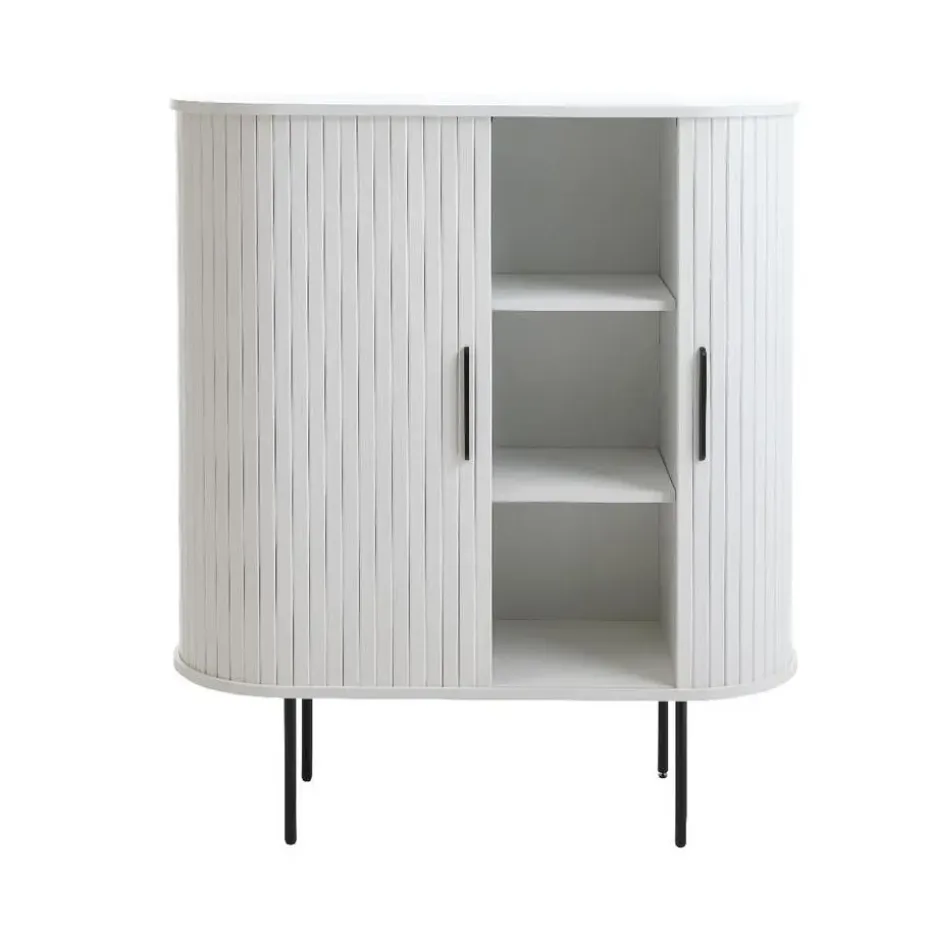 Nordic Home - Kelly wandkast hout - wit