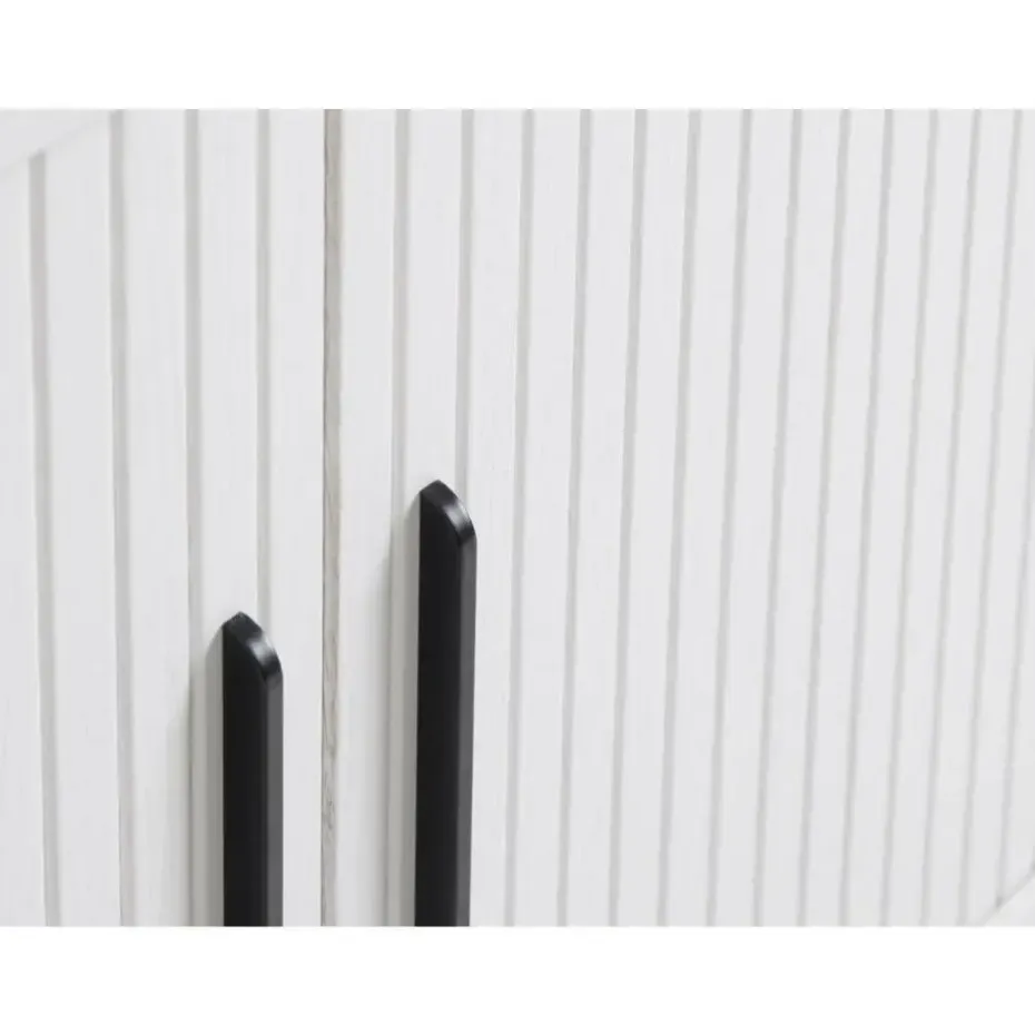 Nordic Home - Kelly wandkast hout - wit
