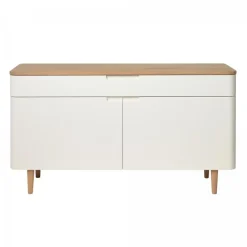 Nordic Home - Rune dressoir - 140 cm - eikenhout -naturel/wit